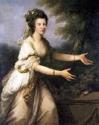 unknow artist Friederike Juliane von Reventlow (1762-1816), Mazenin oil painting reproduction